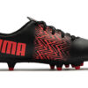(GS) Buty piłkarskie Tacto FG/AG JR „Black Sunblaze”