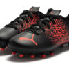 (GS) Buty piłkarskie Tacto FG/AG JR „Black Sunblaze”