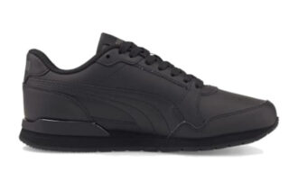 (GS) ST Runner V3 Skórzane buty „Triple Black”
