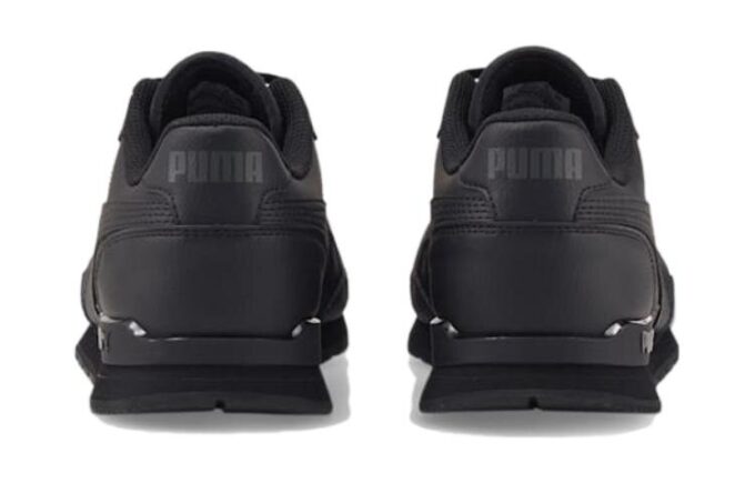 (GS) ST Runner V3 Skórzane buty „Triple Black”