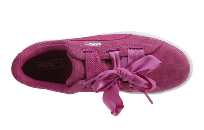 (GS) Suede Heart „Rose Violet”
