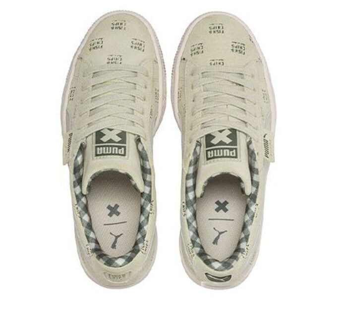 (GS) Suede Ldn x Tc „Olive Green White”