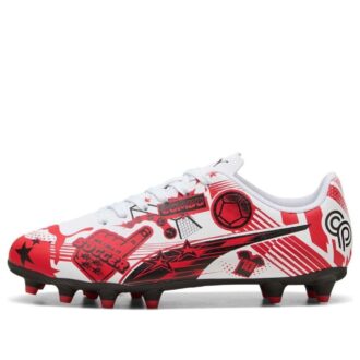 (GS) x Christian Pulisic Ultra Legacy FG/AG „Allover Print – White Red Black”
