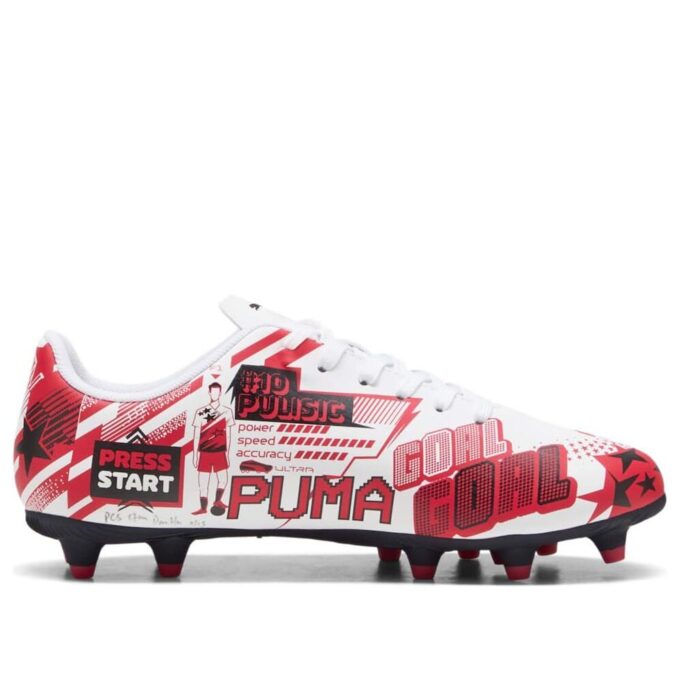 (GS) x Christian Pulisic Ultra Legacy FG/AG „Allover Print – White Red Black”