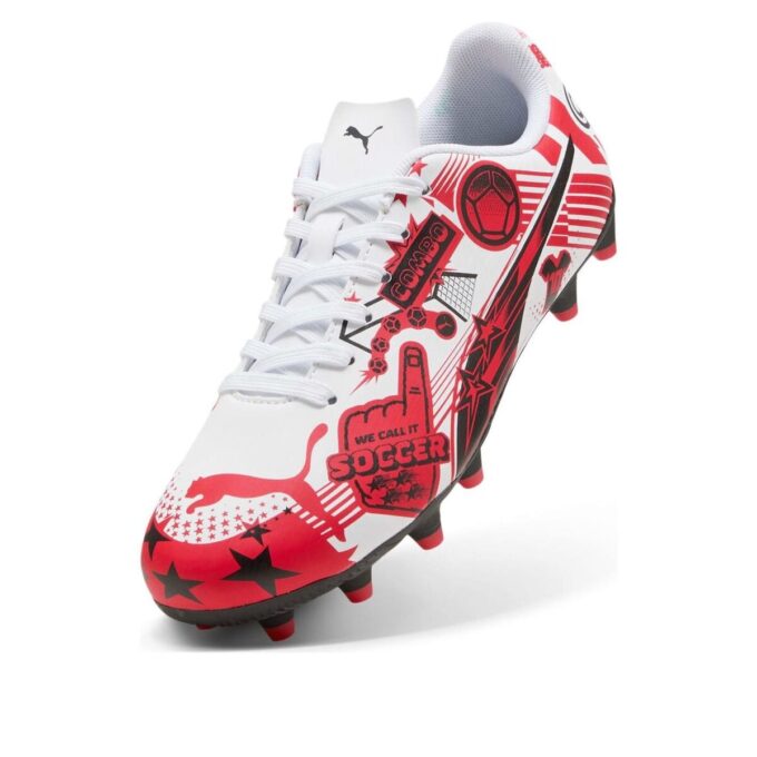 (GS) x Christian Pulisic Ultra Legacy FG/AG „Allover Print – White Red Black”