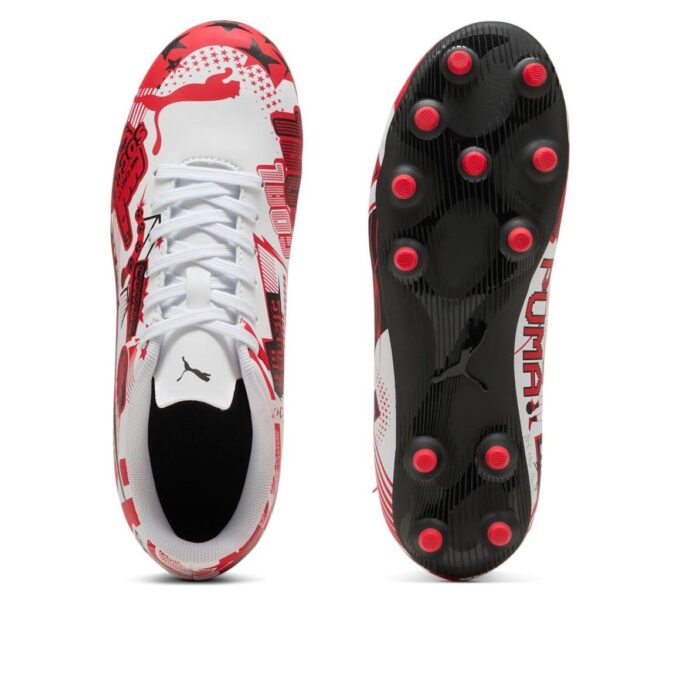 (GS) x Christian Pulisic Ultra Legacy FG/AG „Allover Print – White Red Black”