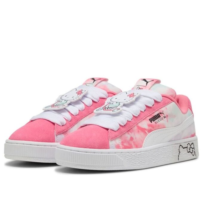 (GS) x Hello Kitty Suede XL „Magic Rose Peaceful Blue”