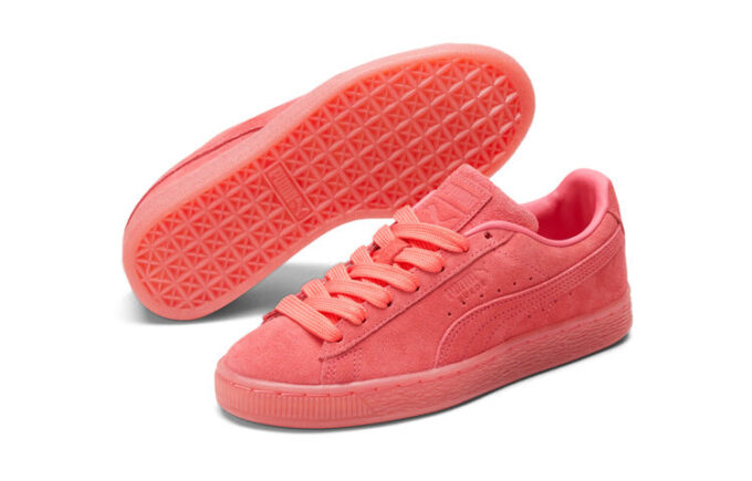 (GS) Zamsz klasyczny „Mono Iced – Sun Kissed Coral”