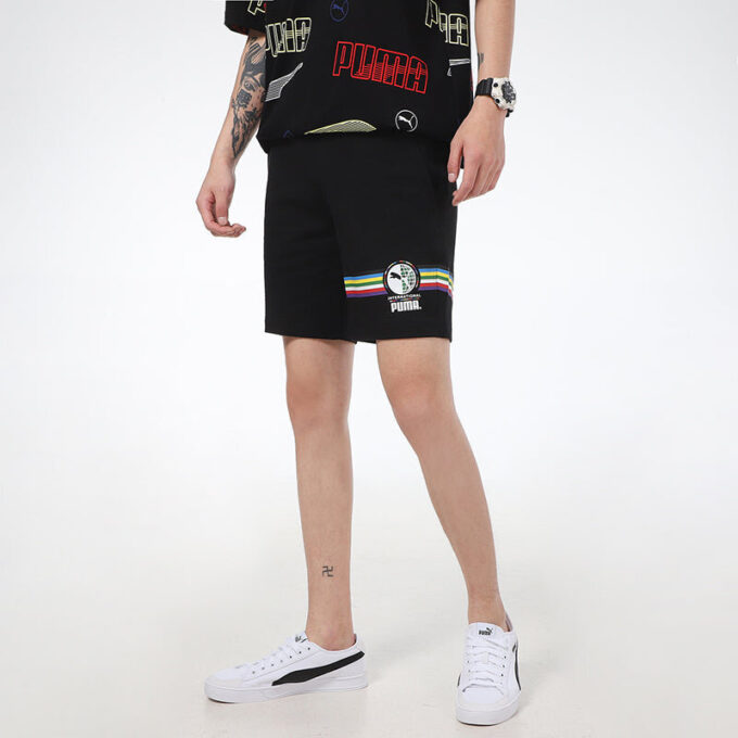 INTL Graphic Shorts „Black White”
