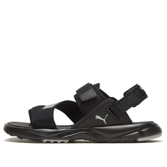Js Trali Sandały Czarne Unisex