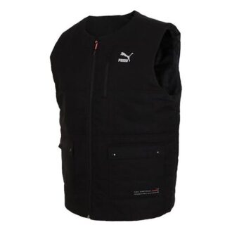 Kamizelka Interstellar Padded Gilet Casual Stay Warm w kolorze czarnym