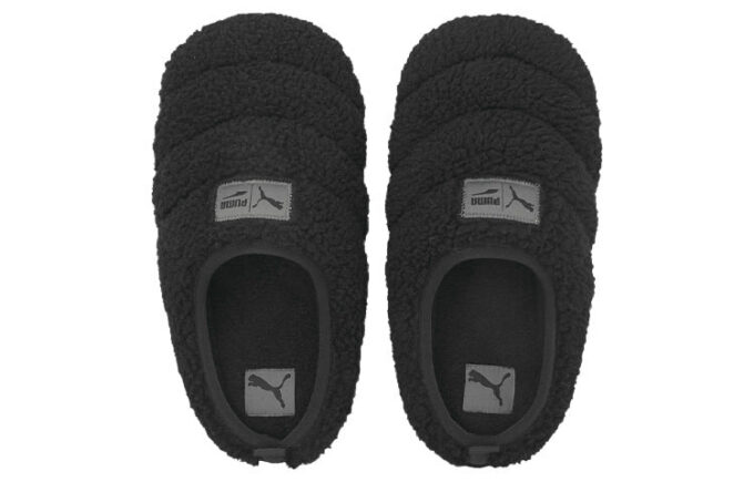 Kapcie Scuff Sherpa „Czarne”
