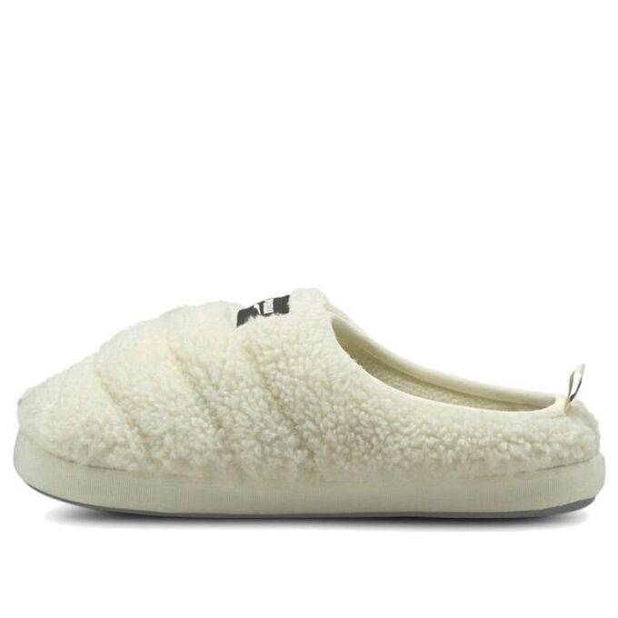 Kapcie Scuff Sherpa „Whisper White”