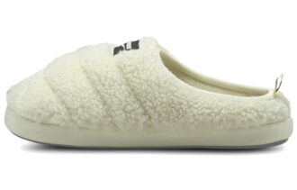 Kapcie Scuff Sherpa „Whisper White”