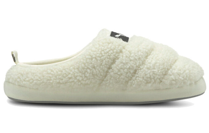 Kapcie Scuff Sherpa „Whisper White”