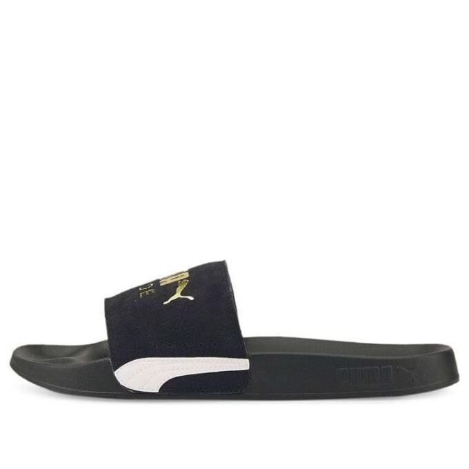 Klapki Leadcat 2.0 Suede Classic w kolorze czarnym