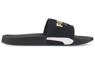 Klapki Leadcat 2.0 Suede Classic w kolorze czarnym