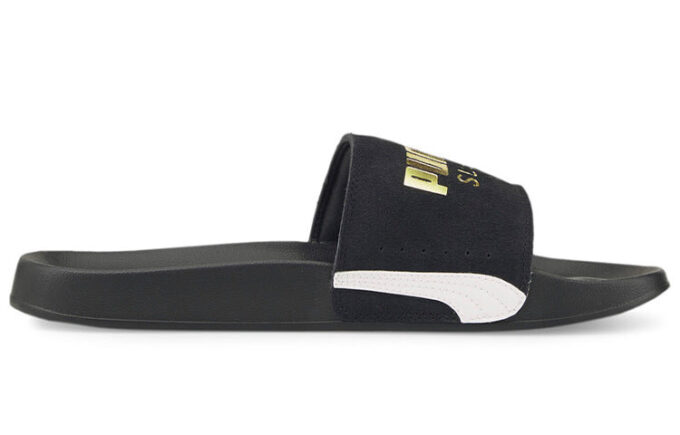 Klapki Leadcat 2.0 Suede Classic w kolorze czarnym