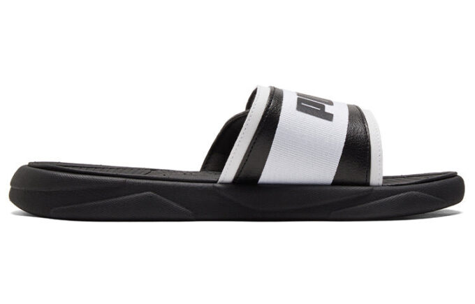 Klapki sportowe Royalcat Unisex Czarno-białe