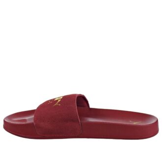 Klapki zamszowe Leadcat 2.0 „Red Gold”