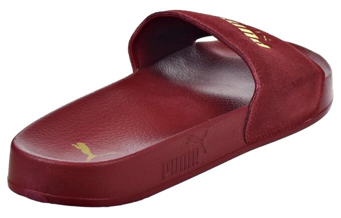 Klapki zamszowe Leadcat 2.0 „Red Gold”