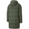 Klasyczna długa kurtka puchowa „Army Green”