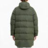 Klasyczna długa kurtka puchowa „Army Green”
