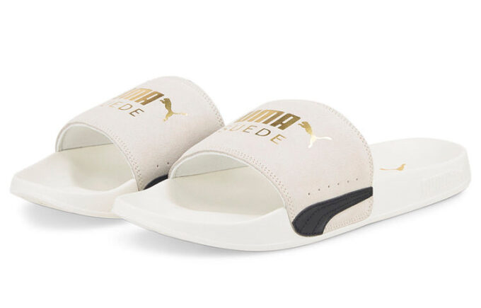 Klasyczne klapki Lead Cat 2.0 Suede „Marshmallow”