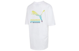 Klasyczny t-shirt z logo „Biały”