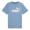 Klasyczny T-shirt z logo „Niebieski”