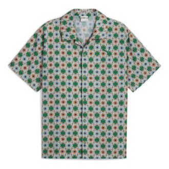 Koszula tkana Classics New Prep Aop w kolorze zielonym