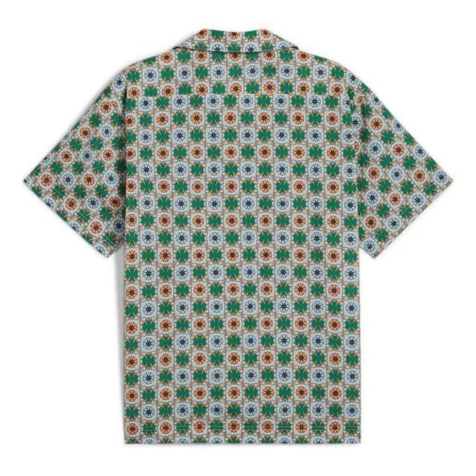 Koszula tkana Classics New Prep Aop w kolorze zielonym
