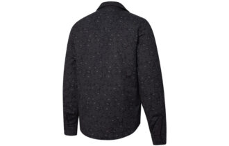 Koszula z dwustronnego materiału Paisley Woven Shacke w kolorze czarnym