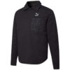 Koszula z dwustronnego materiału Paisley Woven Shacke w kolorze czarnym