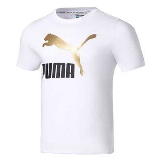 Koszulka Classics Logo Metallic w kolorze białym