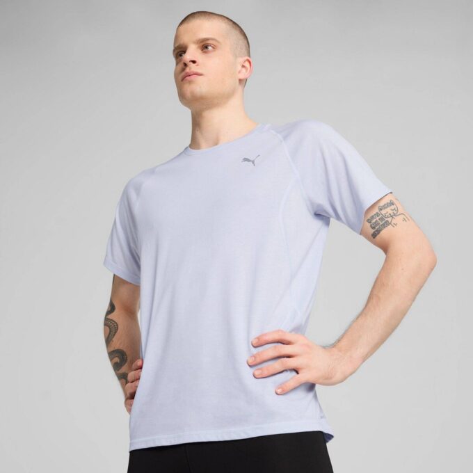 Koszulka do biegania Tri-Blend dla mężczyzn RUN VELOCITY Koszulka do biegania Tri-Blend dla mężczyzn RUN VELOCITY