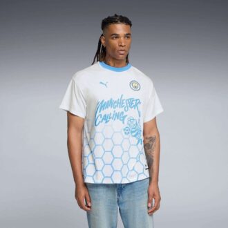 Koszulka do koszykówki dla mężczyzn HOOPS x Manchester City