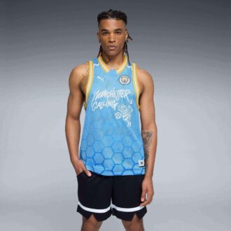 Koszulka do koszykówki dla mężczyzn HOOPS x Manchester City