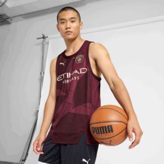 Koszulka do koszykówki dla mężczyzn HOOPS x Manchester City