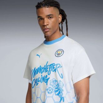 Koszulka do koszykówki dla mężczyzn HOOPS x Manchester City