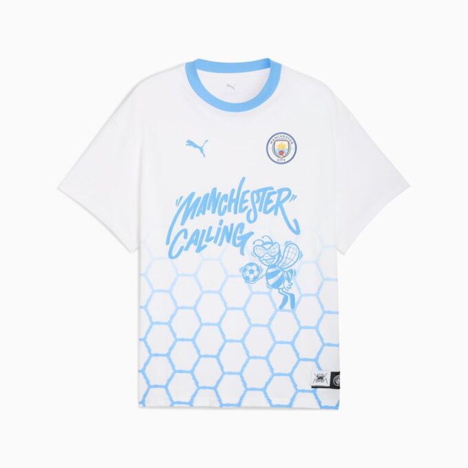 Koszulka do koszykówki dla mężczyzn HOOPS x Manchester City Koszulka do koszykówki dla mężczyzn HOOPS x Manchester City