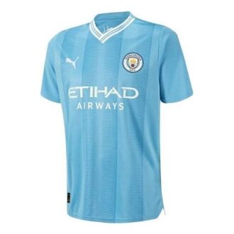 Koszulka domowa Manchester City 23/24 „Niebieska”