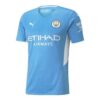 Koszulka domowa Manchester City Authentic Soccer w kolorze niebieskim