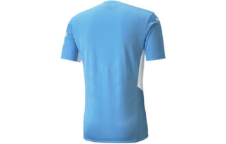 Koszulka domowa Manchester City Authentic Soccer w kolorze niebieskim Koszulka domowa Manchester City Authentic Soccer w kolorze niebieskim
