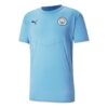 Koszulka domowa Manchester City SS przed meczem w kolorze niebieskim