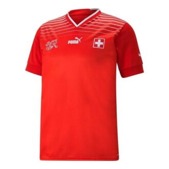 Koszulka domowa zawodnika reprezentacji Szwajcarii „Czerwona” Koszulka domowa zawodnika reprezentacji Szwajcarii „Czerwona”