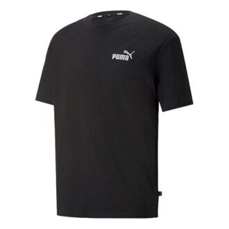 Koszulka Ess+ Relaxed Tee z logo „Czarna”