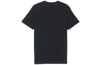 Koszulka Essential Regular Fit z nadrukiem logo w kolorze czarnym