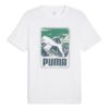 Koszulka graficzna Mountain T-shirt „Biała”