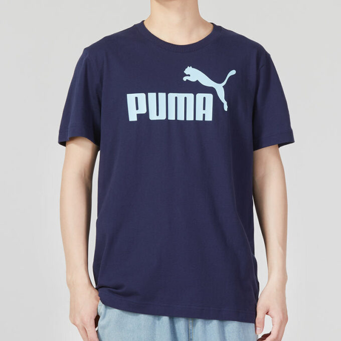 Koszulka graficzna Regular „Navy”
